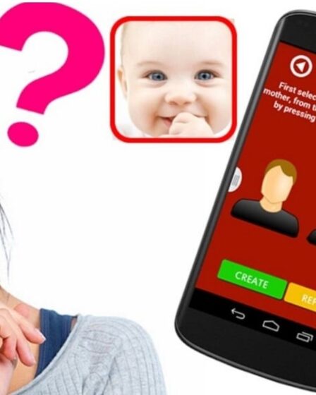 Aplicación revelación para saber si el bebé es niño o niña