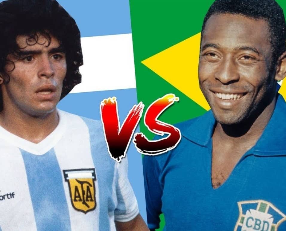Maradona o Pele cual fue el mejor jugador