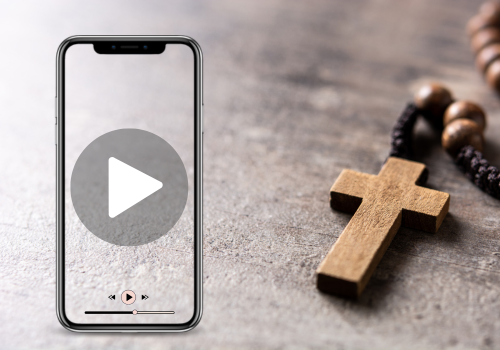 Escucha música católica en tu celular