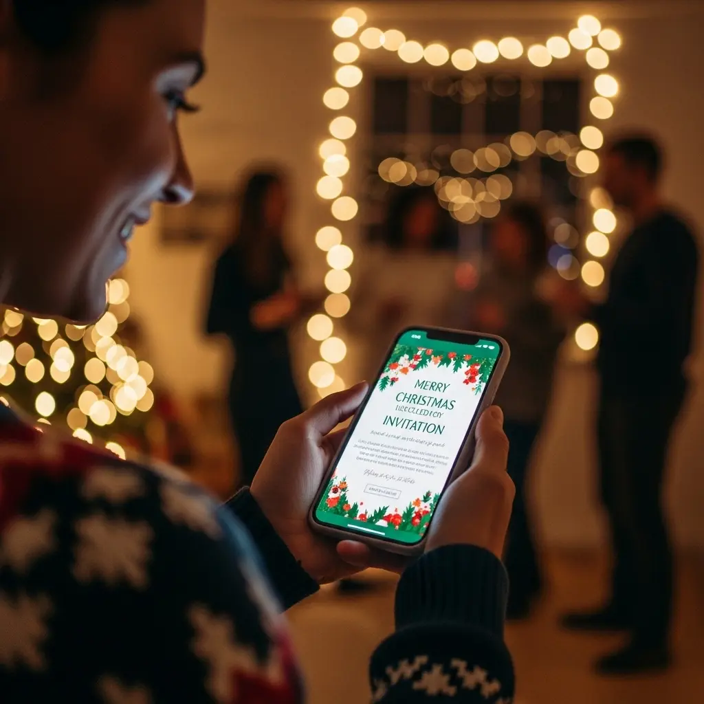 Diseña la Magia: 5 Apps Clave para tu Invitación de Navidad Personalizada