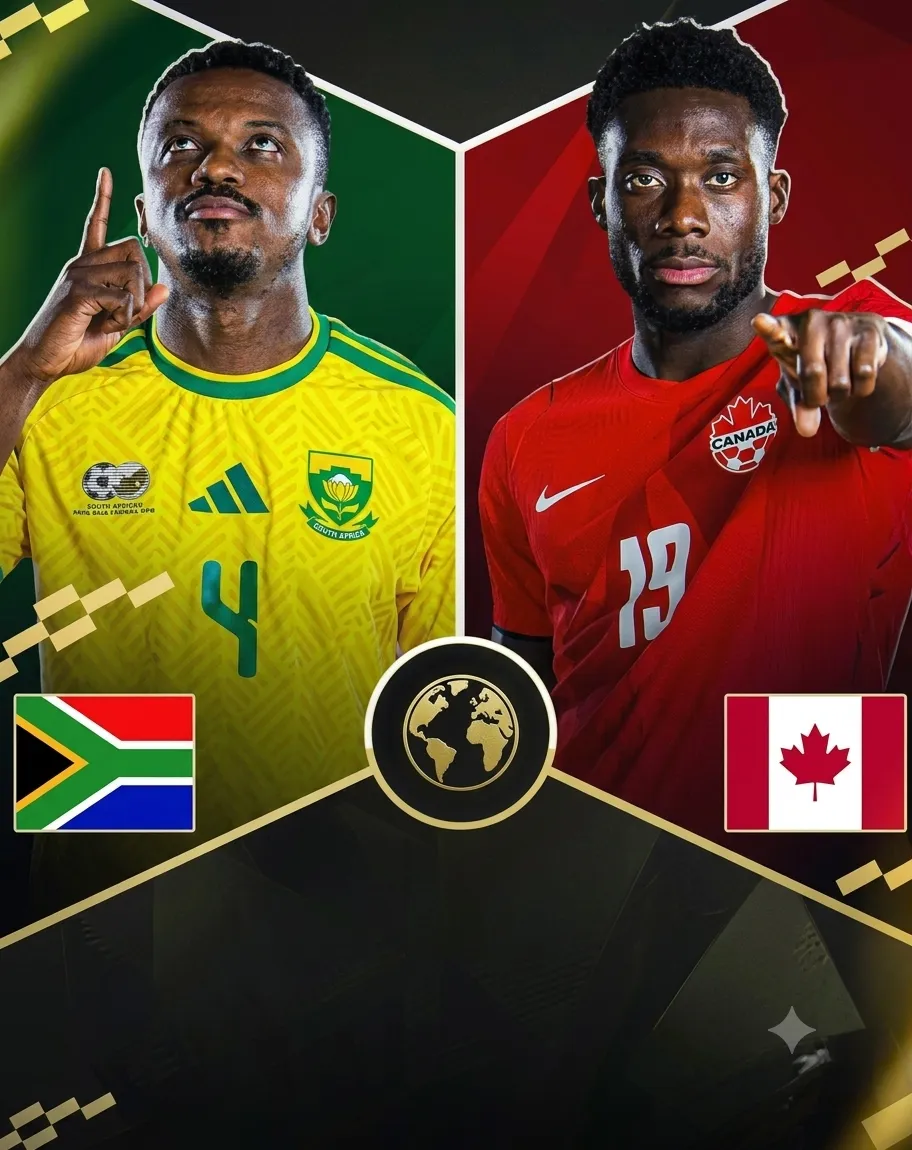 Vea en vivo el partido Sudáfrica vs Canadá – Fase eliminatoria del Mundial 2026